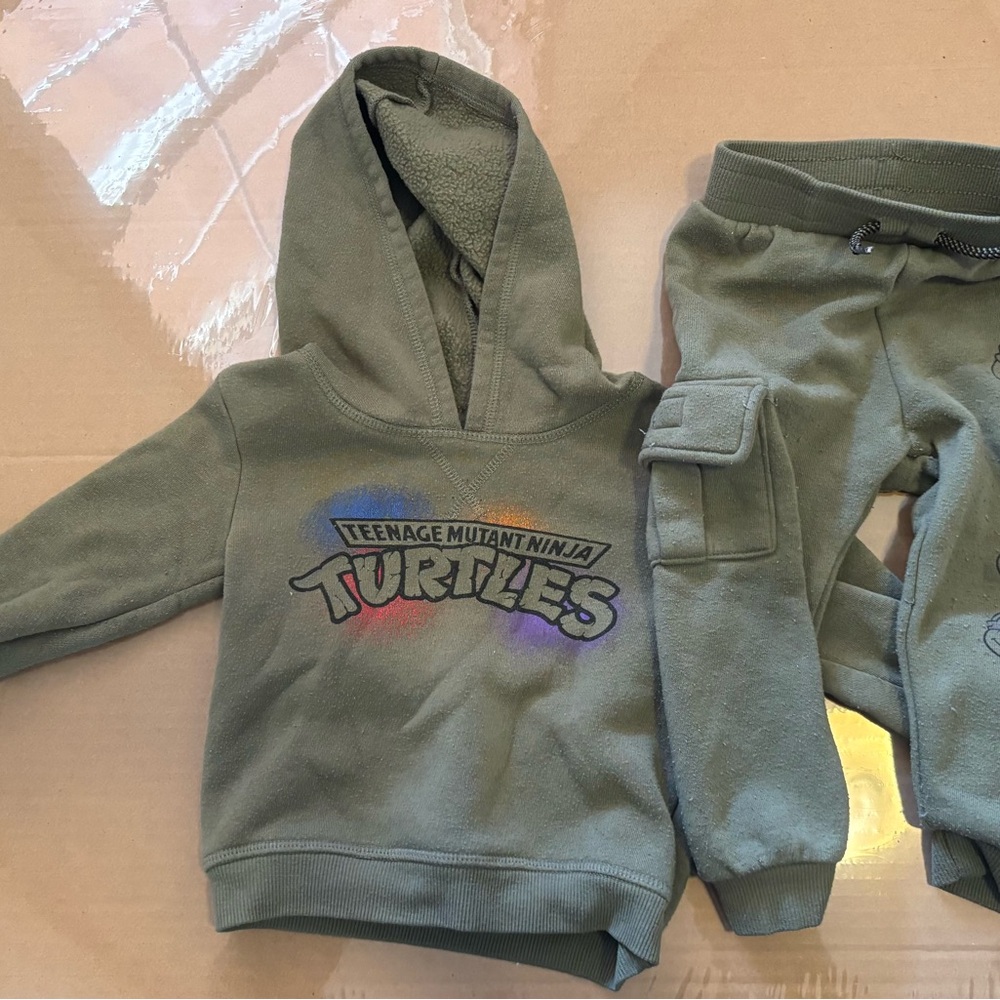 Nickelodeon Olive Green Apparel